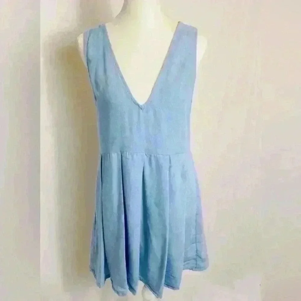 Tobi‎ GISELLE BLUE SHIFT DRESS - Picture 4 of 9